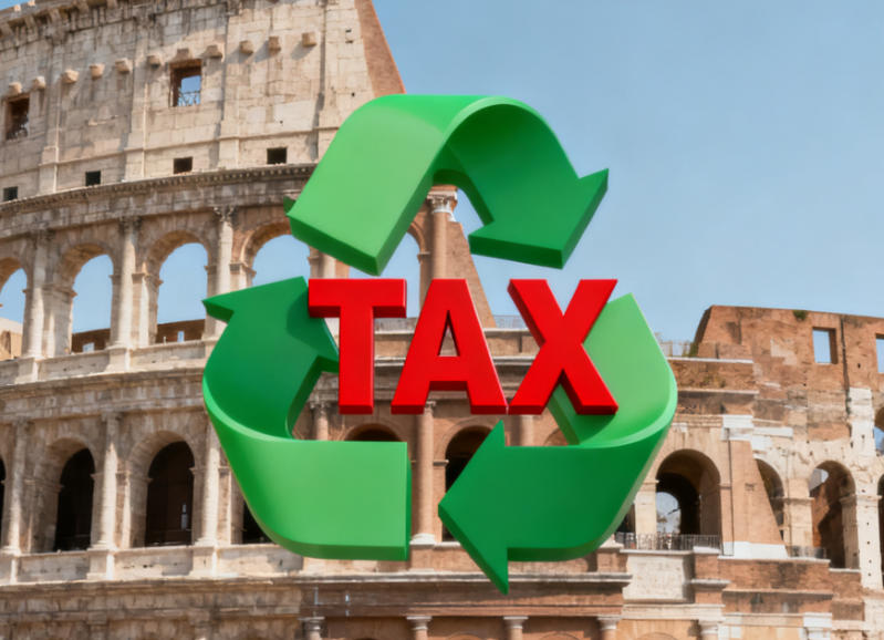 Comment les entreprises de recyclage devraient réagir à la taxe italienne sur le plastique de 2026